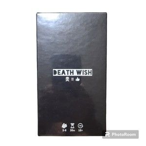 DEATH WISH - Mature Party Card Game Zafty Sketchy New Factory Sealed